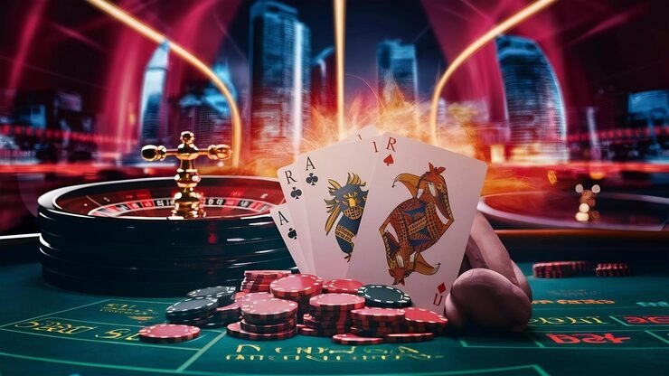 Caribbean Stud Poker hand rankings and payout table